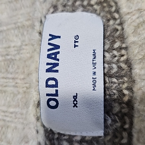 Old Navy gray XXL crew neck sweater - Picture 5 of 6
